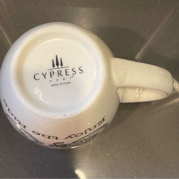 Enjoy the Ride Zentangle bike mug by cypress - Picture 3 of 8